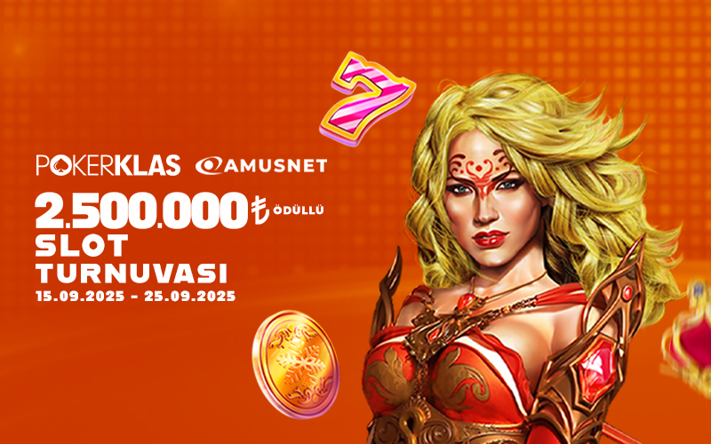2.500.000 TL Ödüllü Slot Turnuvası