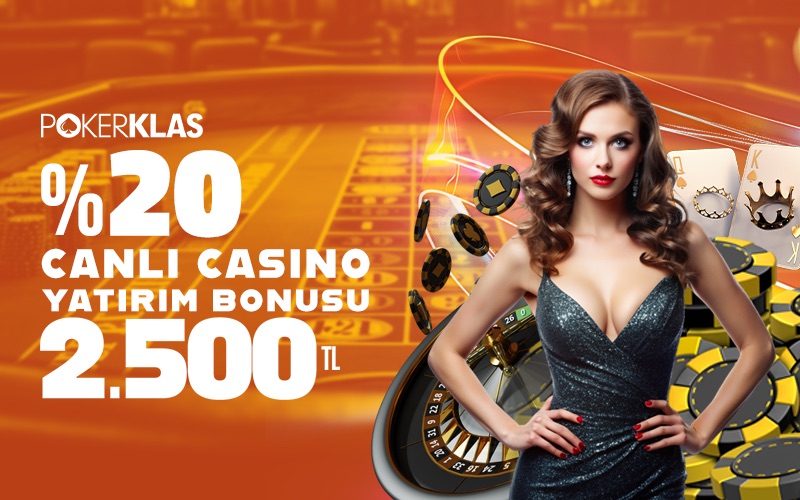 %20 Canlı Casino Yatırım Bonusu
