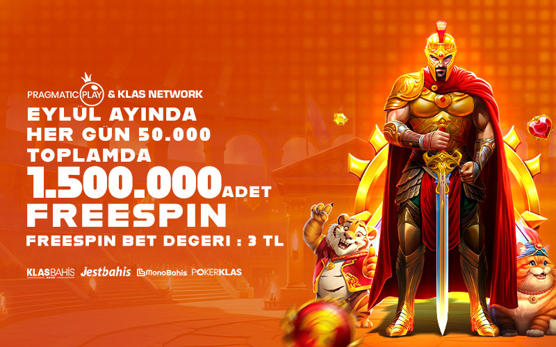 Pragmatic Play & Klas Network Özel Freespin Turnuvası